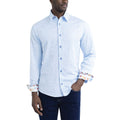 Sinai Collection Luxe Cotton Cocktail Blue Dress Shirt