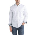 Sinai Collection Luxe Cotton Monochrome White Dress Shirt