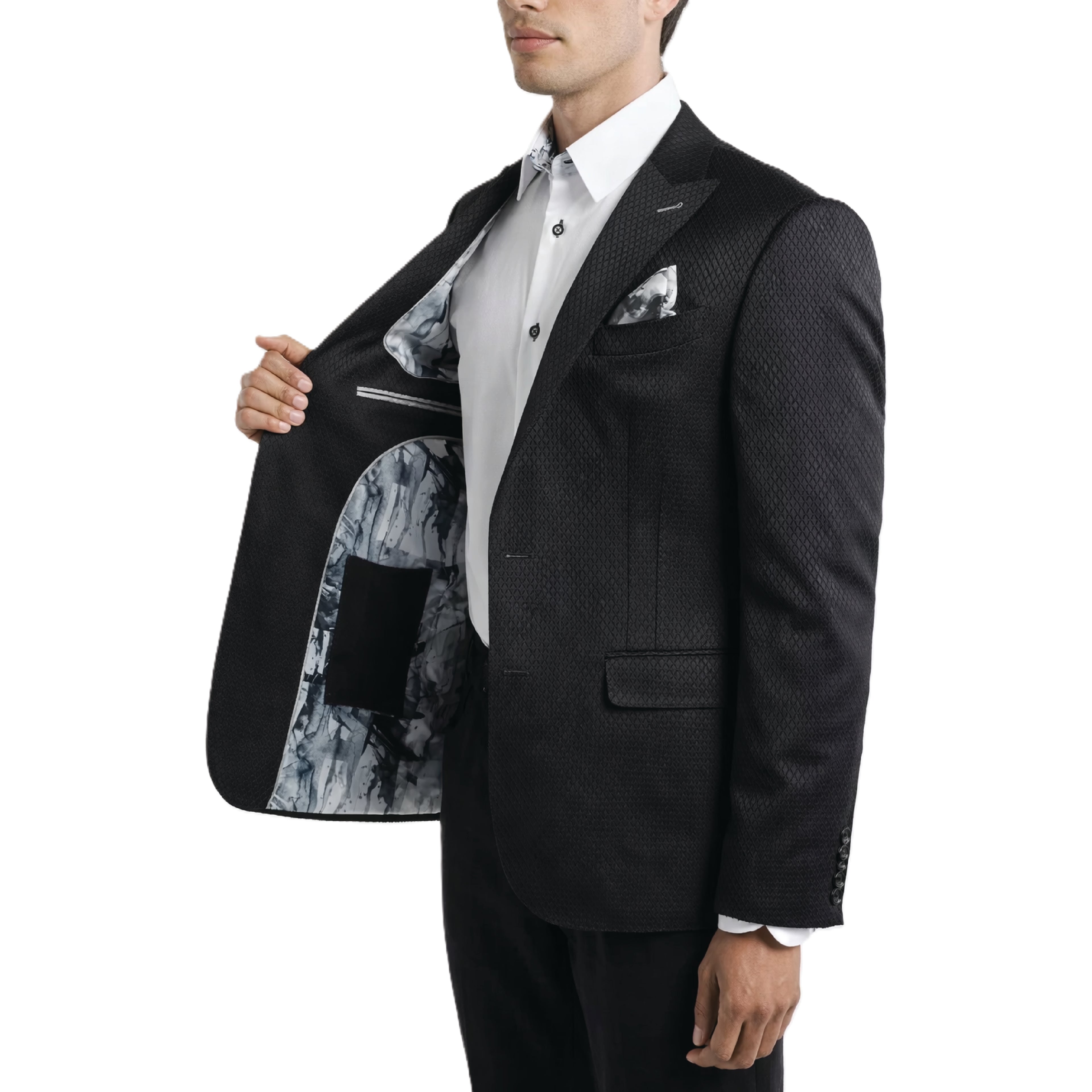 Siragusa Sinai Collection Diamond Black Sport Jacket