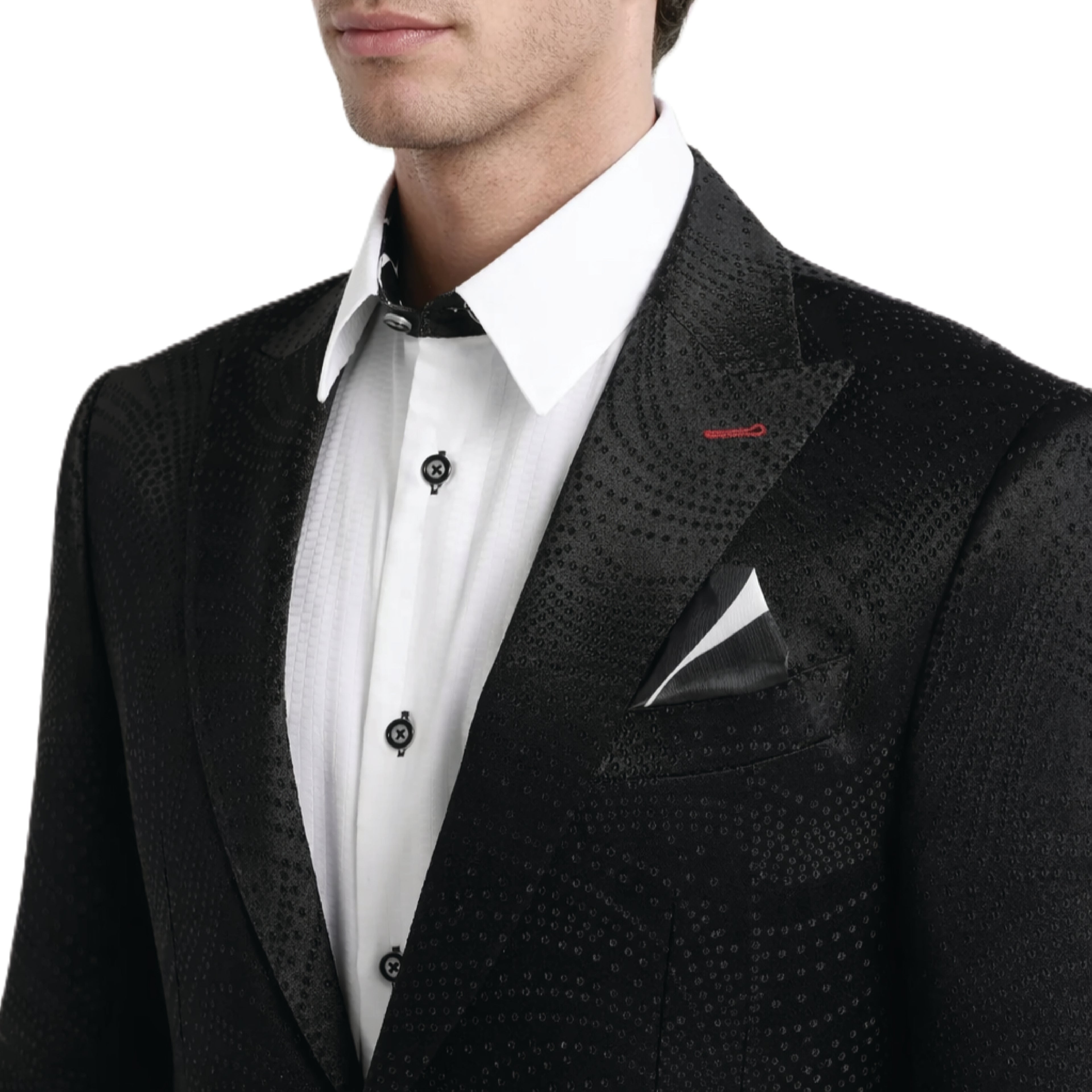 Siragusa Sinai Collection Embossed Onyx Sport Jacket
