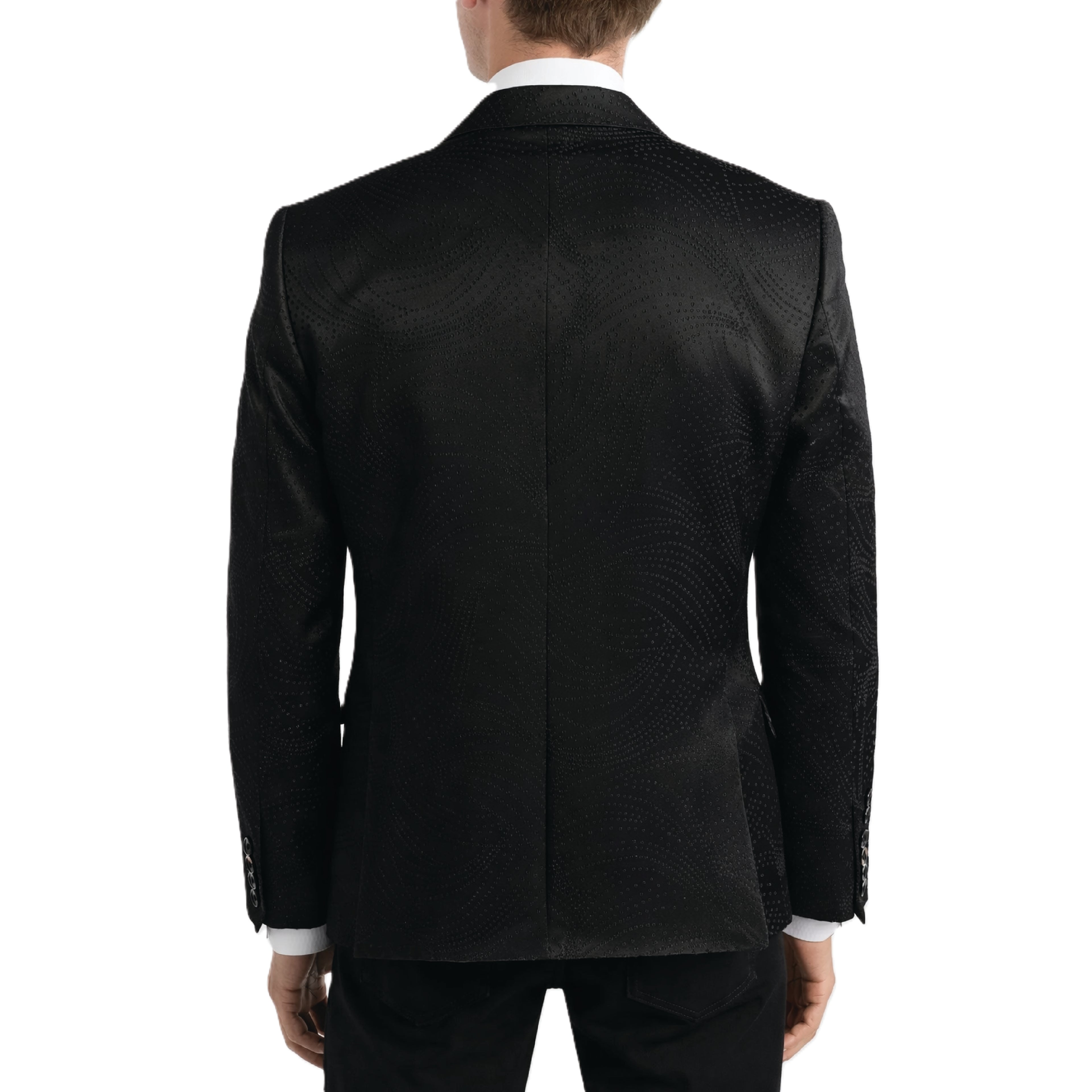 Siragusa Sinai Collection Embossed Onyx Sport Jacket
