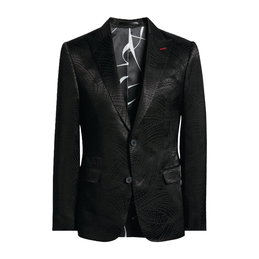 Siragusa Sinai Collection Embossed Onyx Sport Jacket