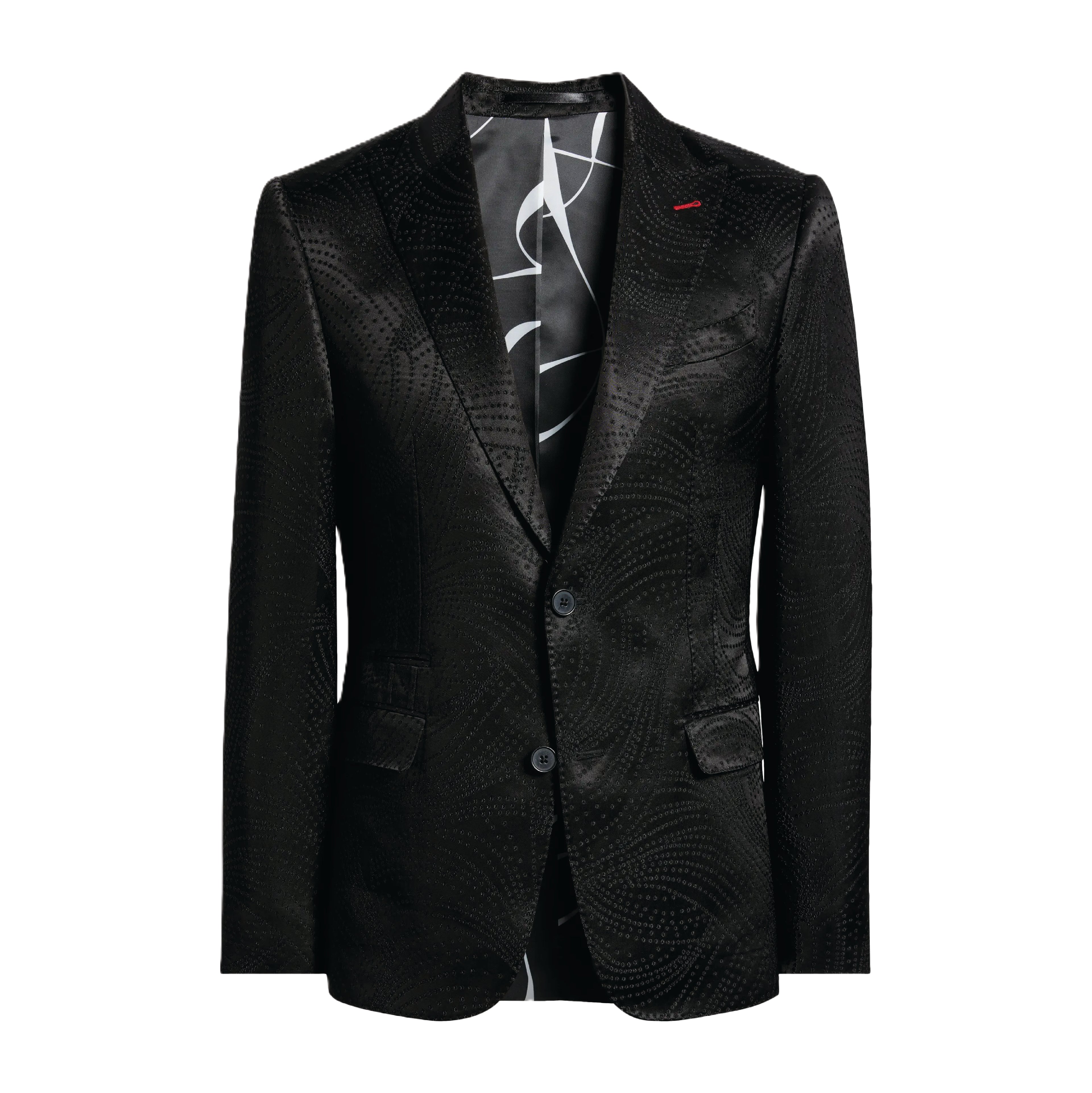 Siragusa Sinai Collection Embossed Onyx Sport Jacket