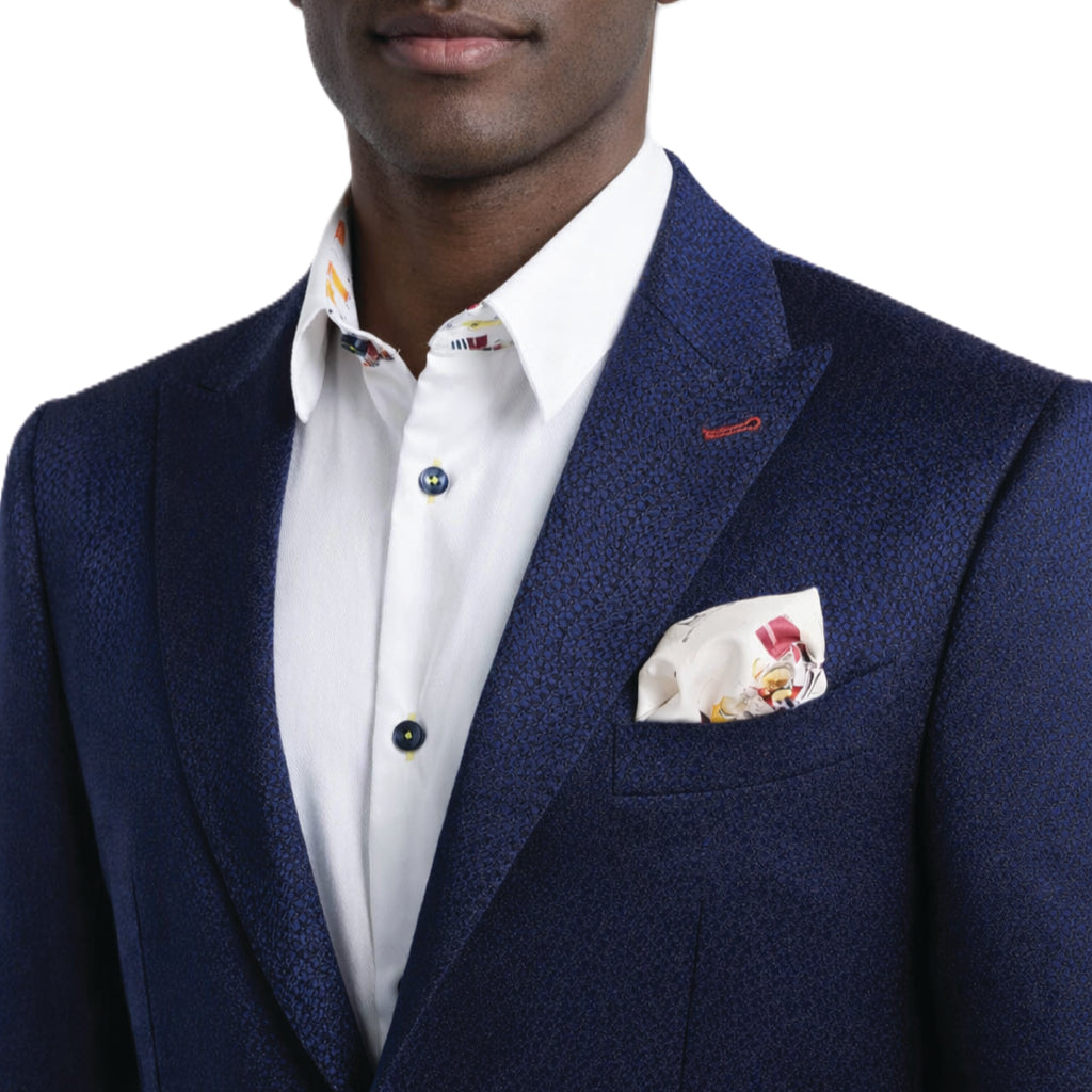 Siragusa Sinai Collection Navy Cocktail Sport Jacket