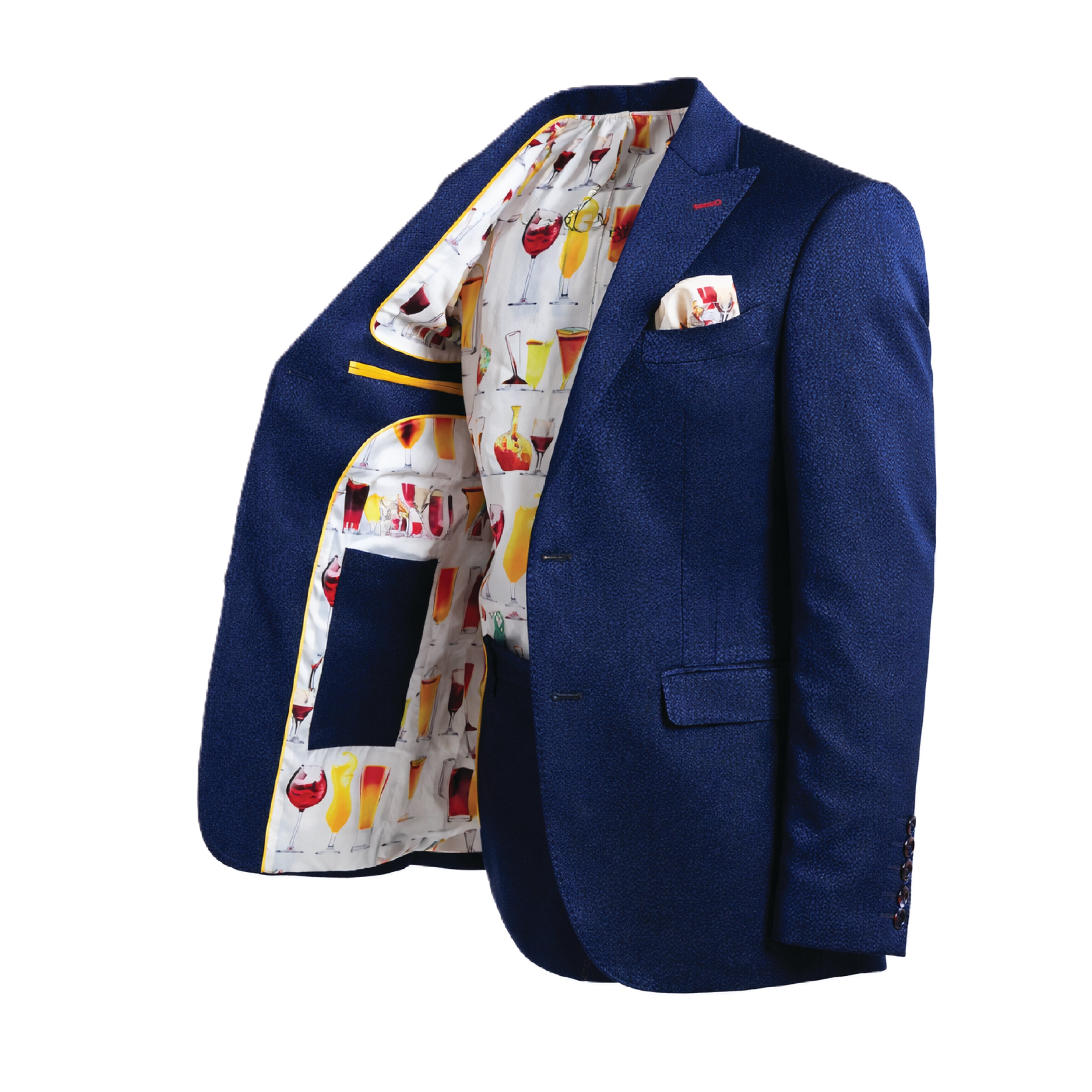Siragusa Sinai Collection Navy Cocktail Sport Jacket
