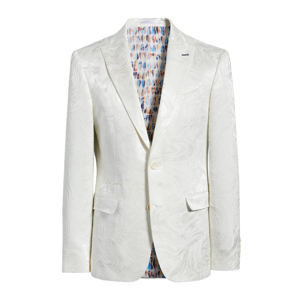 Siragusa Sinai Collection Paisley Ivory Sport Jacket