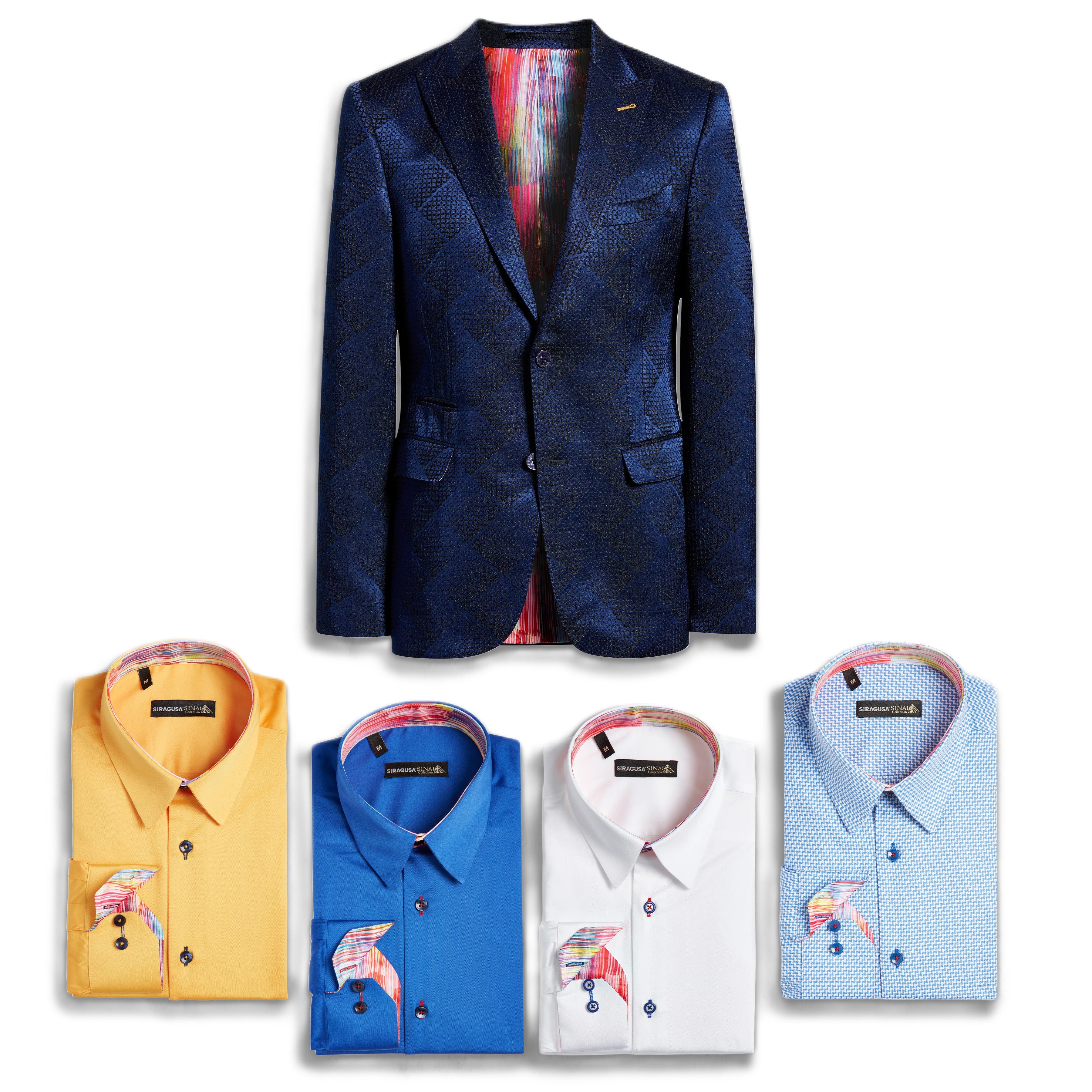 Navy Diamond Collection